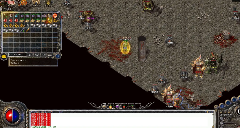 今天碰到一个大哥挂机打boss